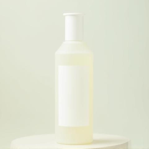 Photo of a bottle of natural facial cleanser