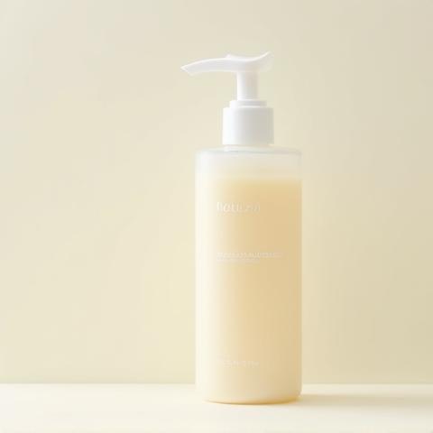 Photo of a bottle of natural hair conditioner