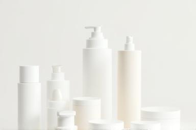 Image representing generic cosmetic containers ready for private labeling
